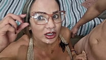 Milf Glasses Blowjob sex