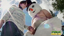 Snowman sex