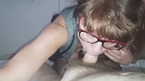 Milf Glasses Blowjob sex