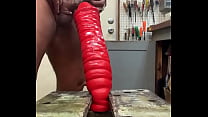 Huge Anal Dildo sex