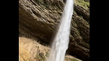 Waterfall sex