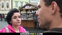 Hairy Granny sex