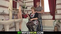 Busty Grandma sex