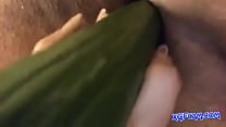 Masturbating With Cucumber sex