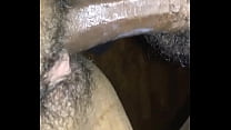 Hairy Creampie sex