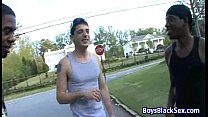 Gay Interracial video